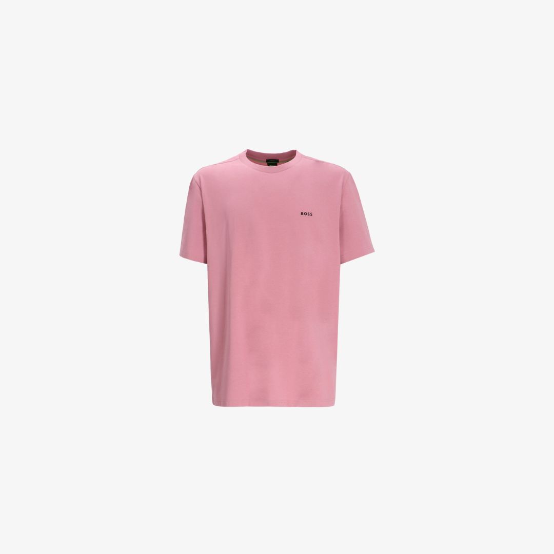 Annual Sale 2025 HCM 41 Áo thun dáng regular fit cotton với logo tương phản