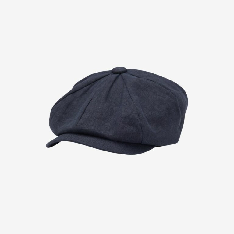 Mũ Beret vải linen