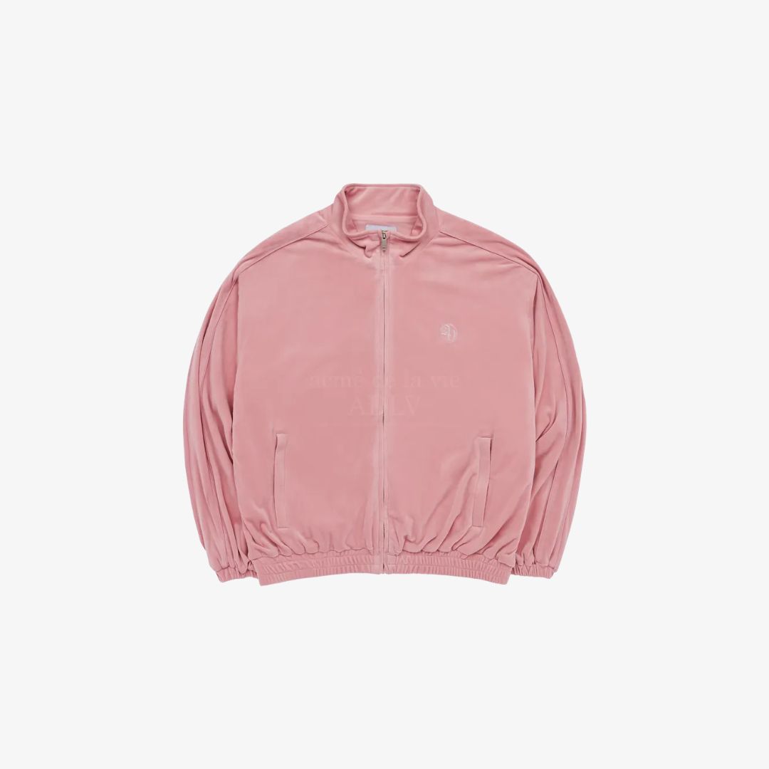 Annual Sale 2025 HCM 23 Áo Khoác Nhung New Symbol Logo Hồng