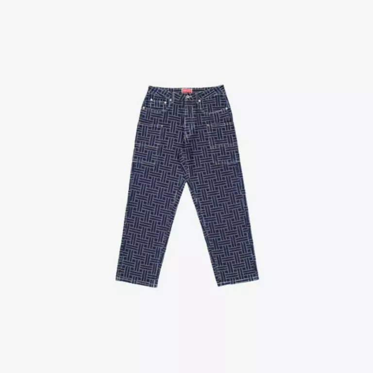 Quần Jeans Kenzo họa tiết