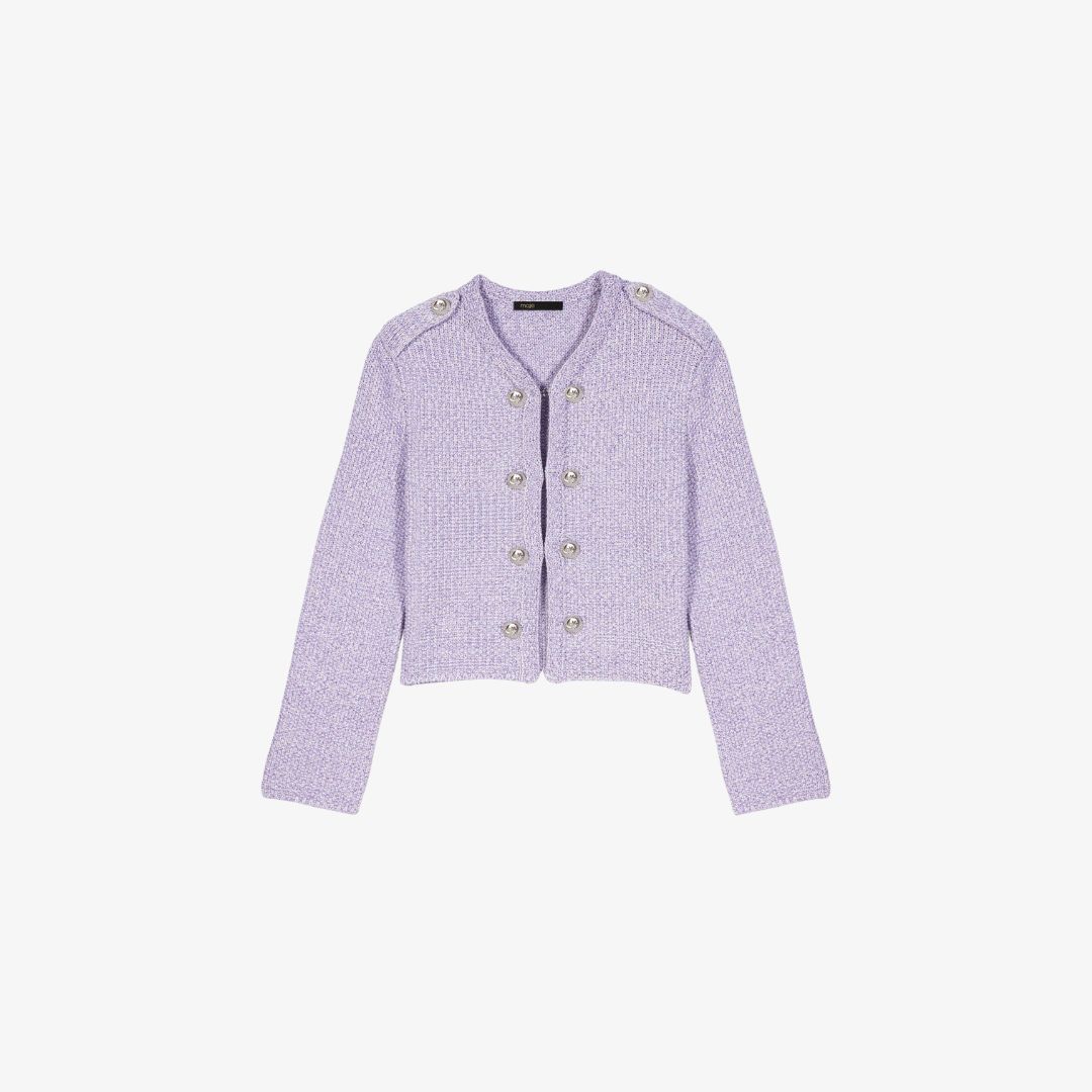 Annual Sale 2025 HCM 24 Cardigan kim tuyến cắt ngắn