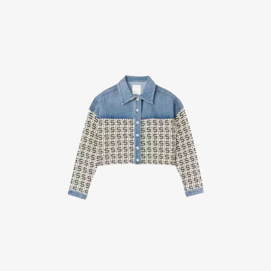 Annual Sale 2025 HCM 29 Áo khoác denim dáng crop