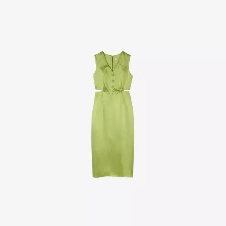 Đầm midi cut-out