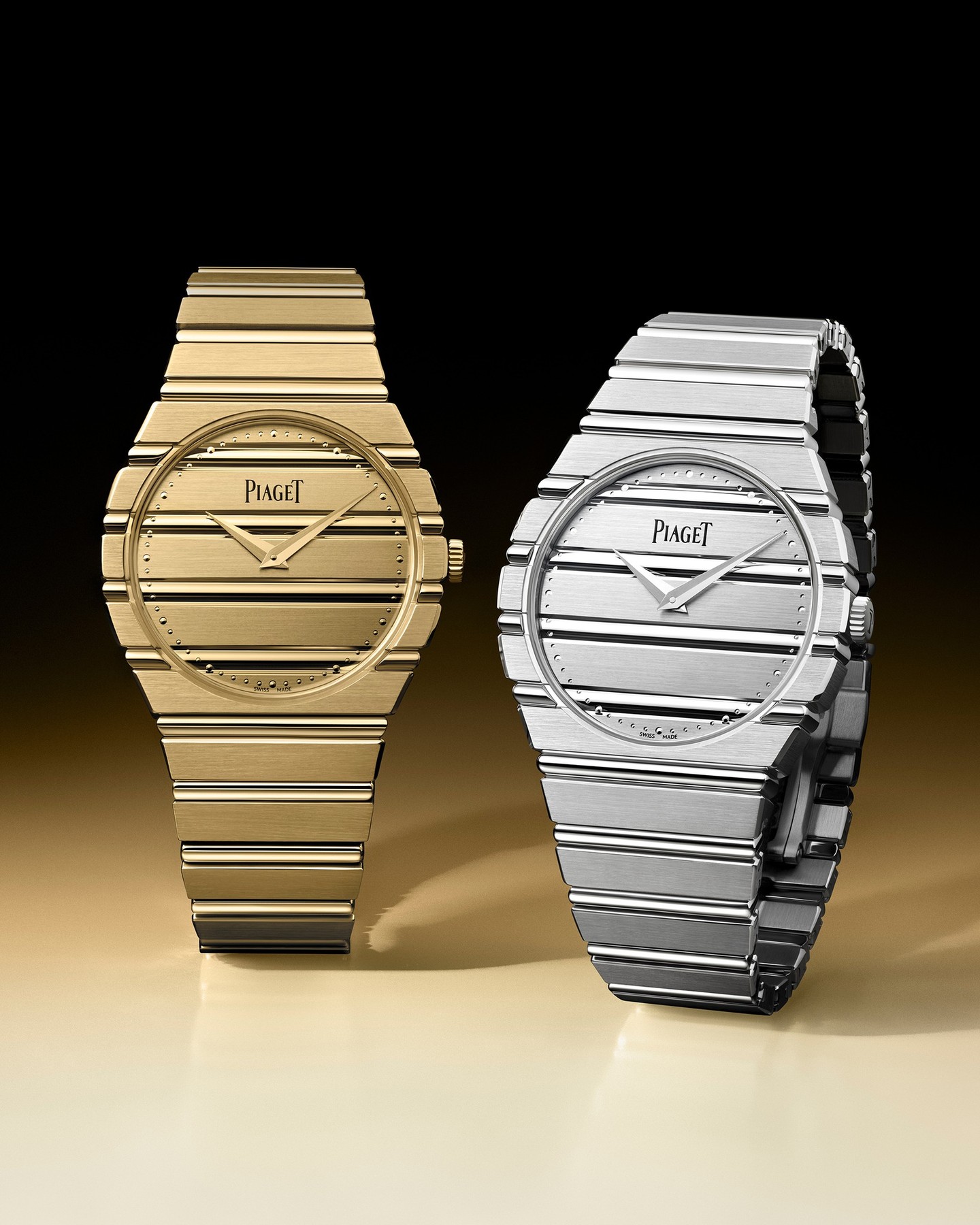 Piaget Polo 79 vàng trắng tái xuất: “Song kiếm hợp bích” 15