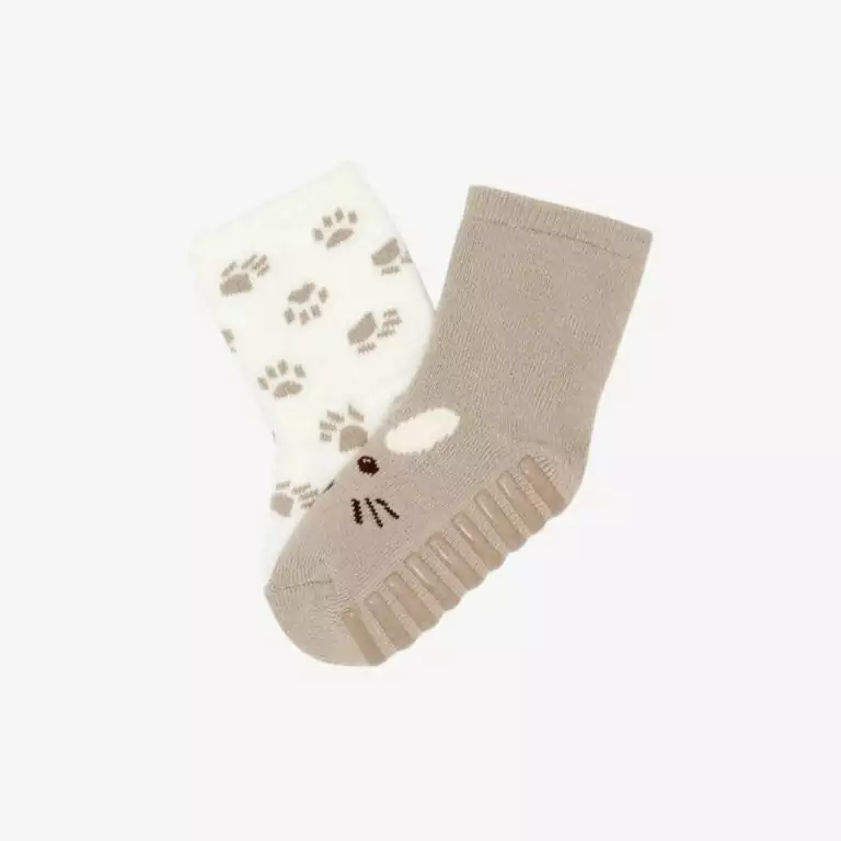 Bộ 2 đôi tất chống trượt đáng yêu