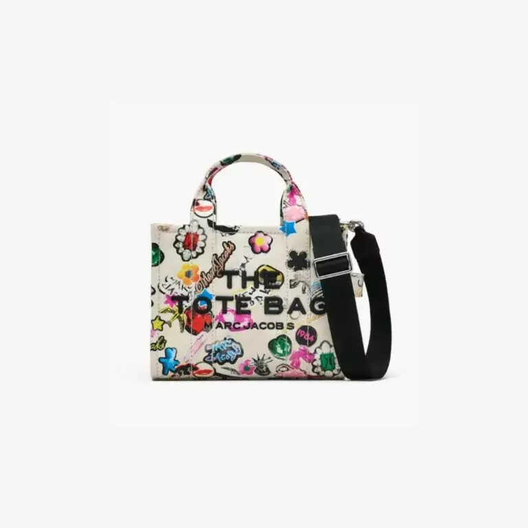 Túi The Small Tote sticker canvas