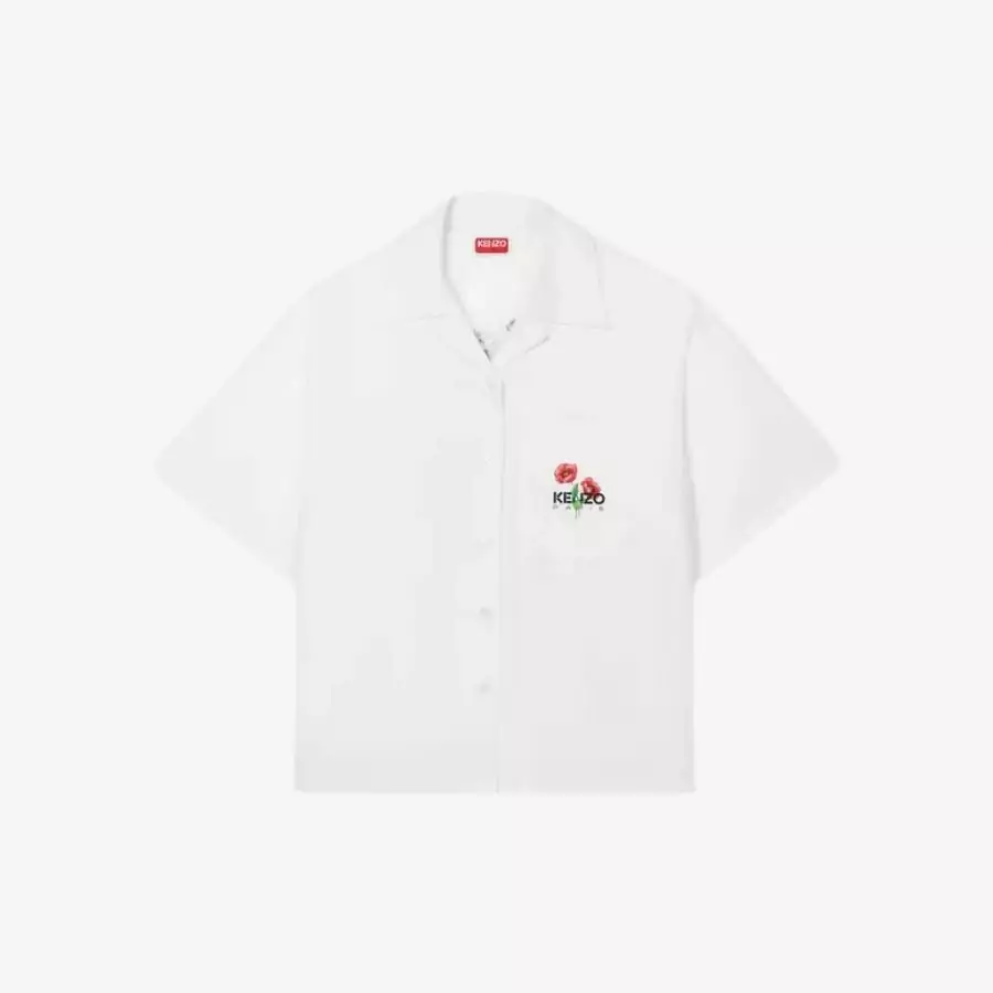 KENZO THU ĐÔNG 2025 16 Áo sơ mi Hawaii họa tiết KENZO Archive Bouquet