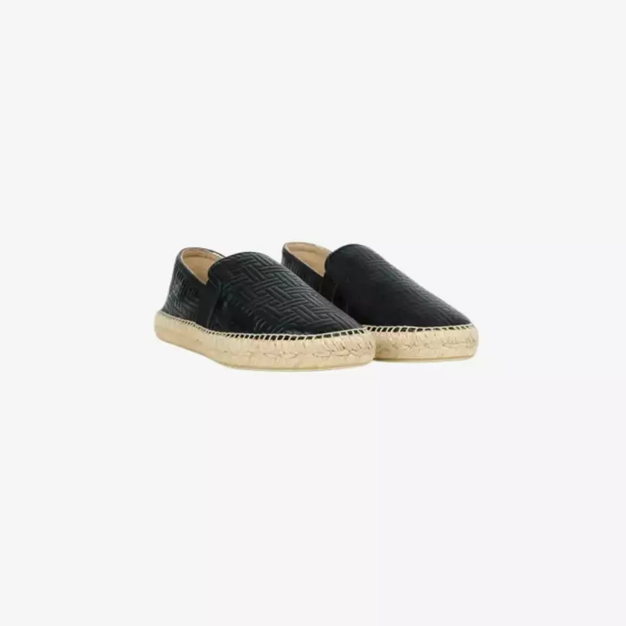 KENZO THU ĐÔNG 2025 27 Giày lười da dập chìm KENZO Weave