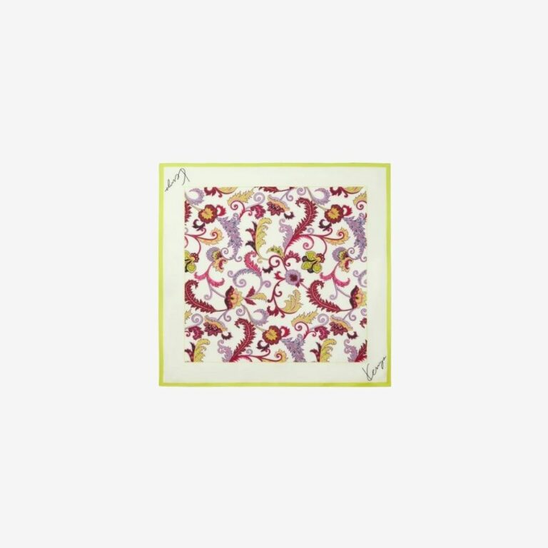 Khăn lụa vuông KENZO  Paisley