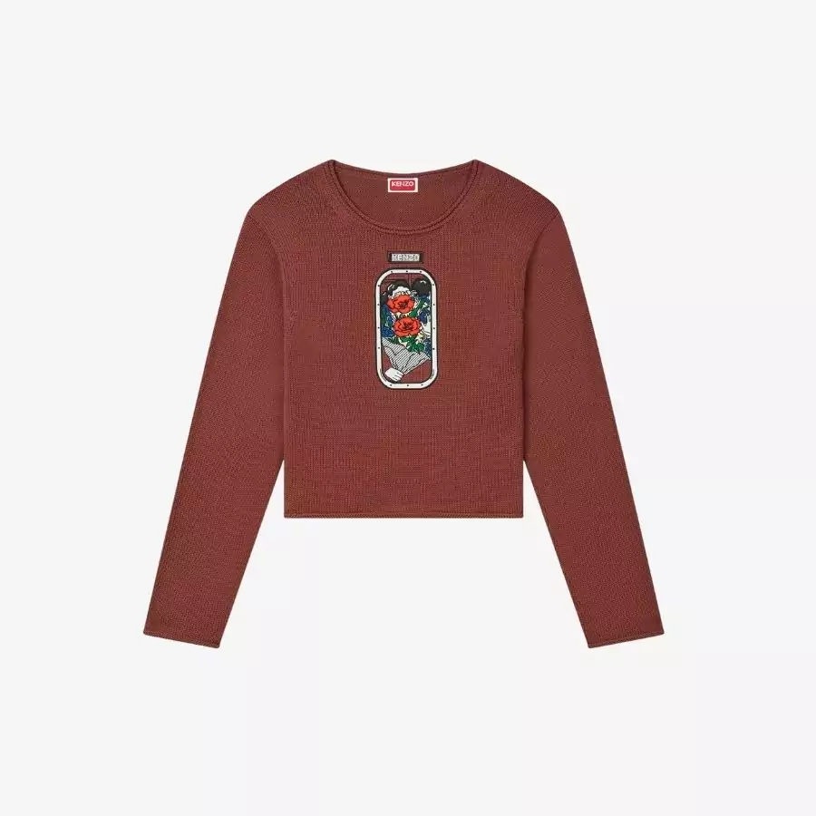 KENZO THU ĐÔNG 2025 19 Áo len chui đầu KENZO City
