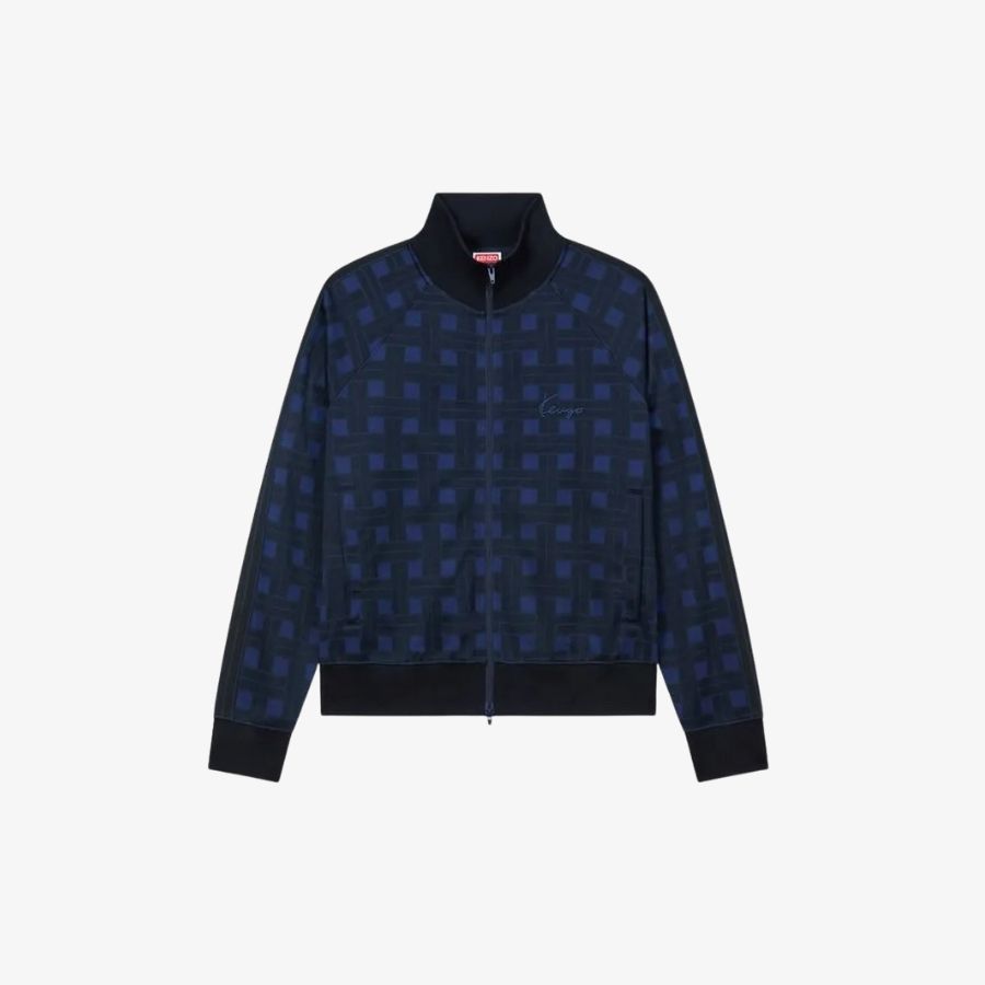 KENZO THU ĐÔNG 2025 29 Áo khoác thể thao jacquard KENZO Weave