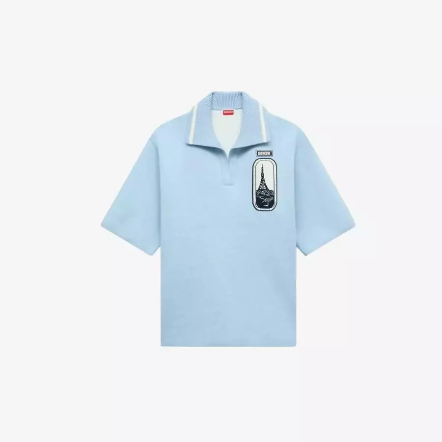 KENZO THU ĐÔNG 2025 18 Áo polo dệt kim KENZO City