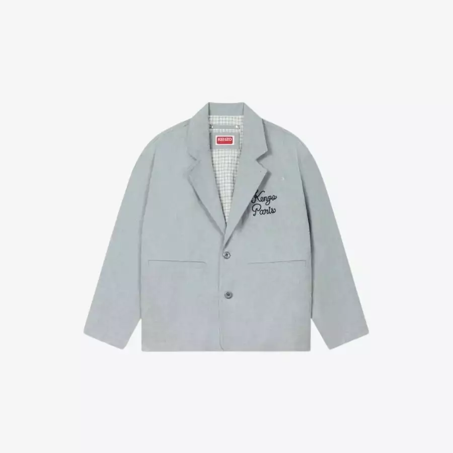 KENZO THU ĐÔNG 2025 32 Áo khoác công sở KENZO Paris Chainstitch