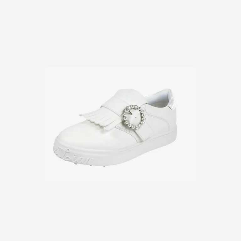 Giày Loafers Pearl Buckle