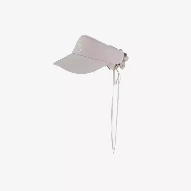 Mũ visor nơ scrunchie