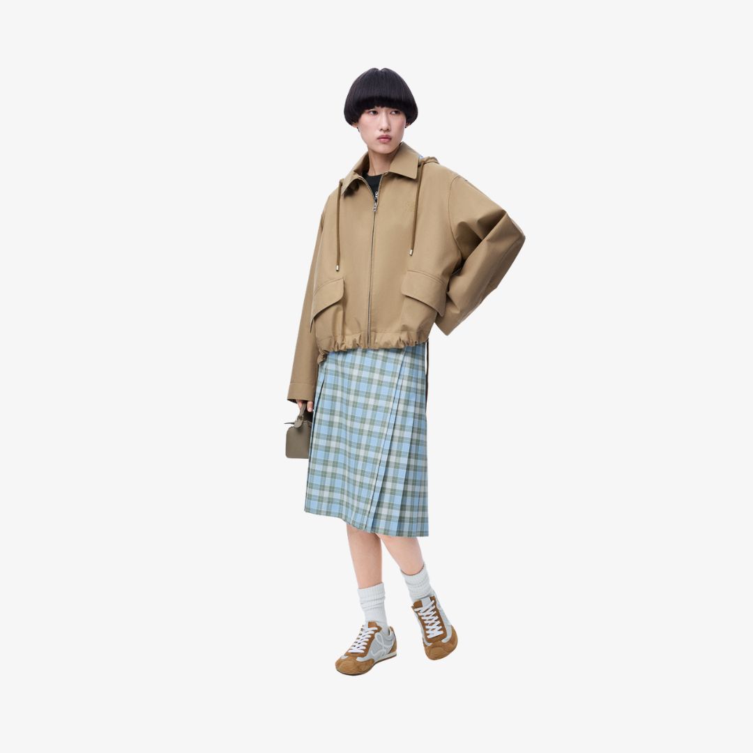 Chiến dịch LOEWE Thu Đông 2025 54 Áo khoác Hooded parka jacket