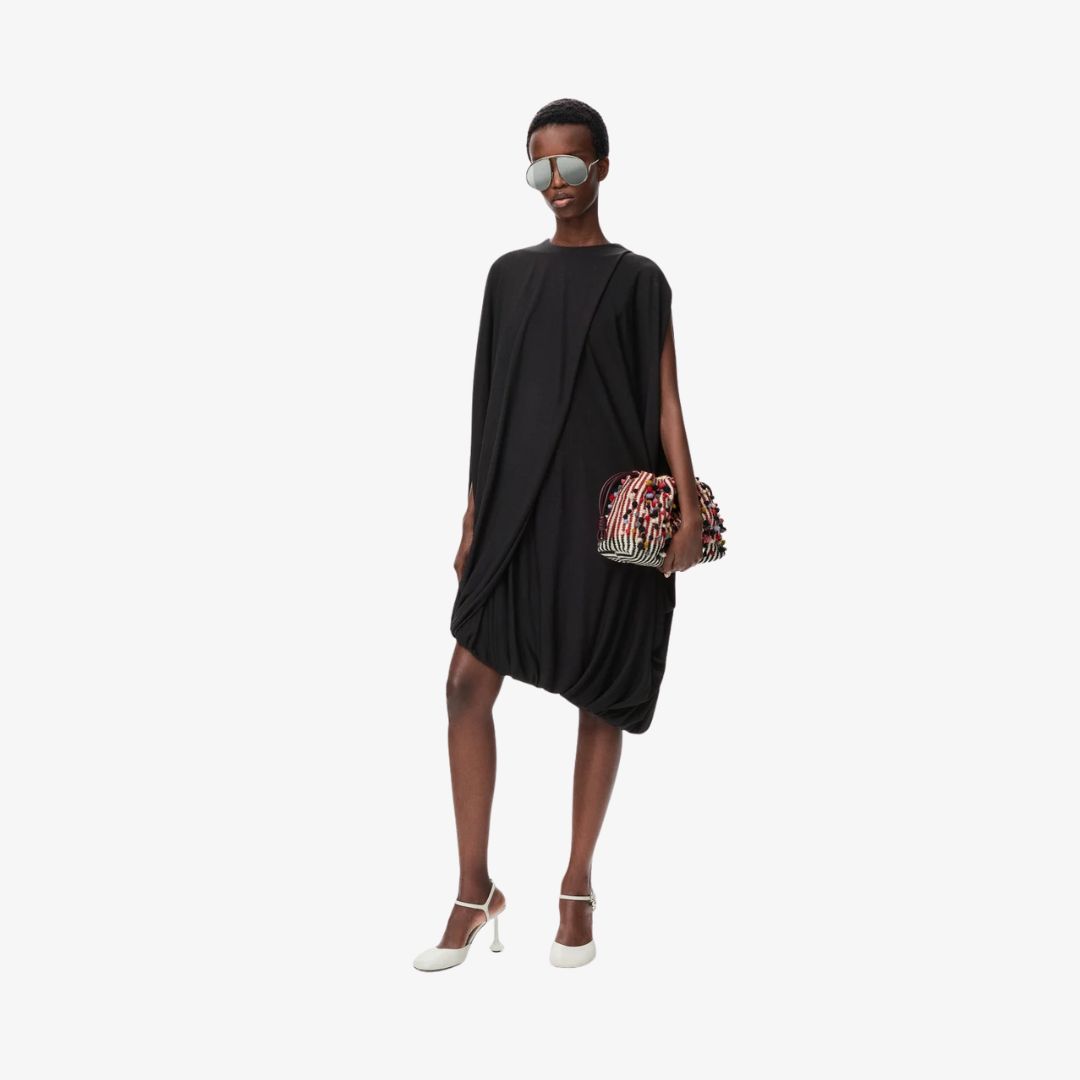 Chiến dịch LOEWE Thu Đông 2025 56 Váy Draped Dress