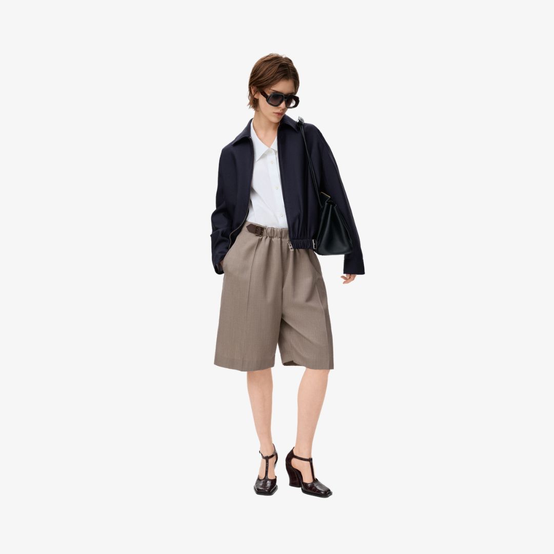 Chiến dịch LOEWE Thu Đông 2025 58 Quần Belted Shorts