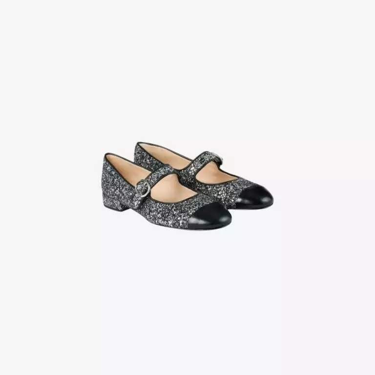 Giày bệt ánh kim Glitter Ballet Flats