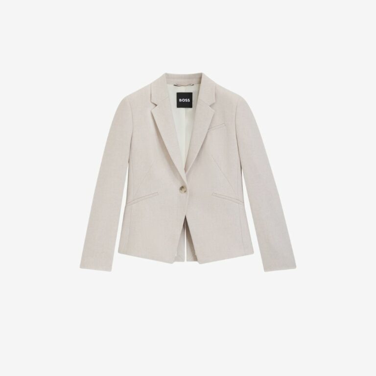 Áo blazer nữ vải flannel