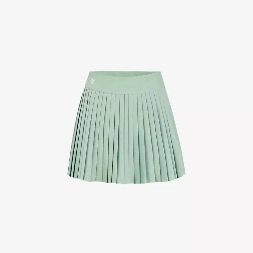 Chân váy xếp ly Pique