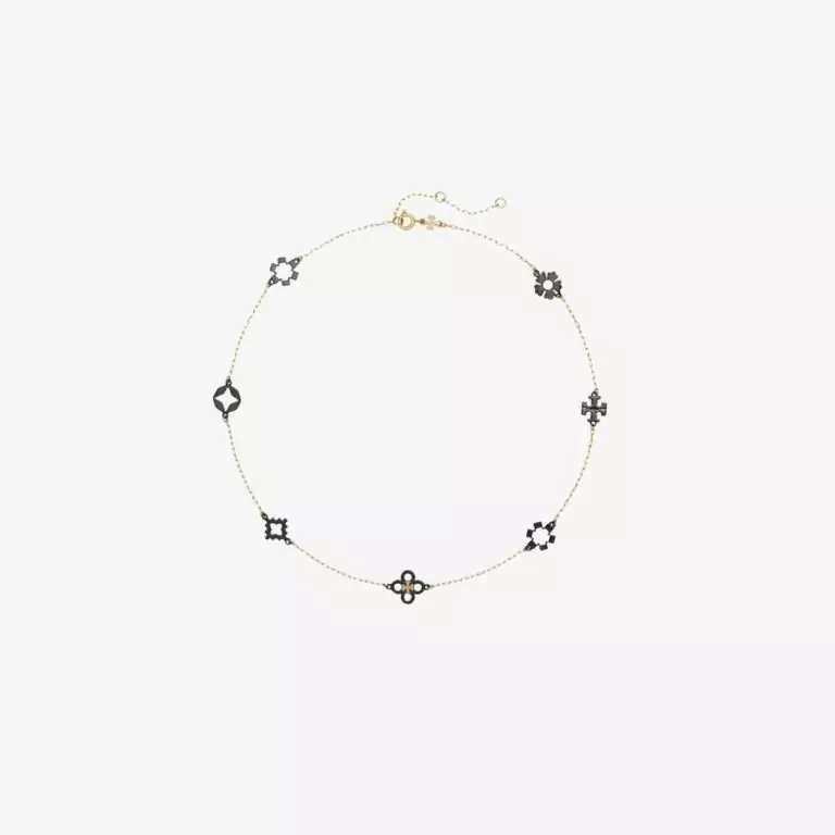 Vòng cổ Kira Clover Enamel Necklace