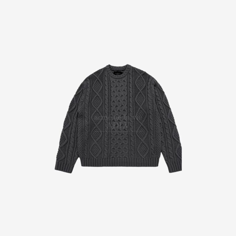 Áo nỉ Low Gauge xám