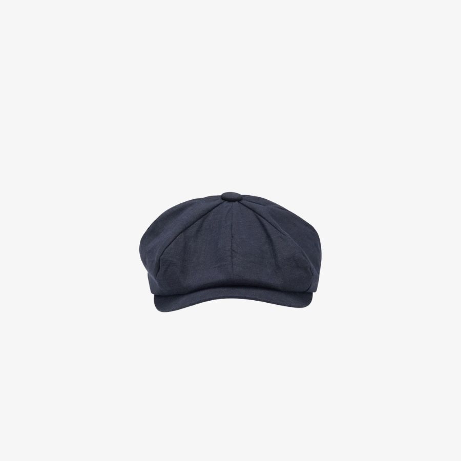 Mũ beret linen BECKHAM x BOSS