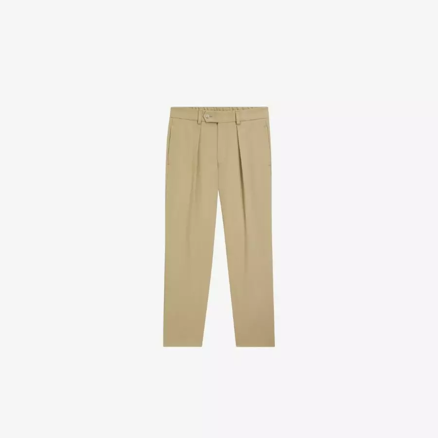 BECKHAM x BOSS Thu/Đông 2025: Khí chất di sản bừng sống lại 12 Quần âu cotton BECKHAM x BOSS