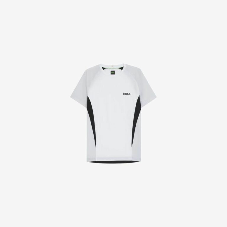 Áo thun dáng slim fit vải jersey lưới