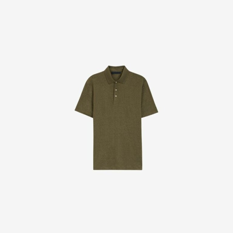 Áo polo linen BECKHAM x BOSS