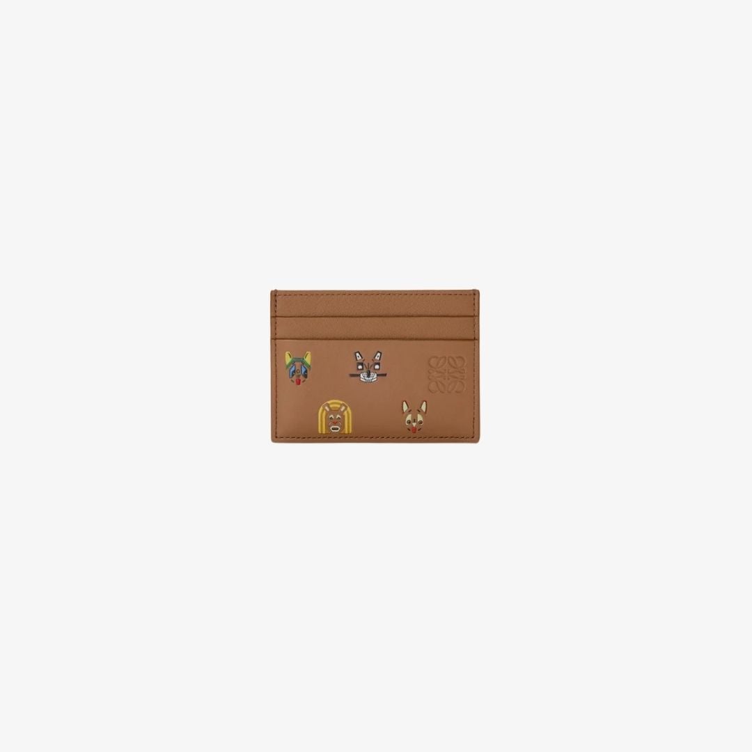 Chiến dịch LOEWE Tiền Xuân/Hè 2026 51 Ví Plain Cardholder Cats