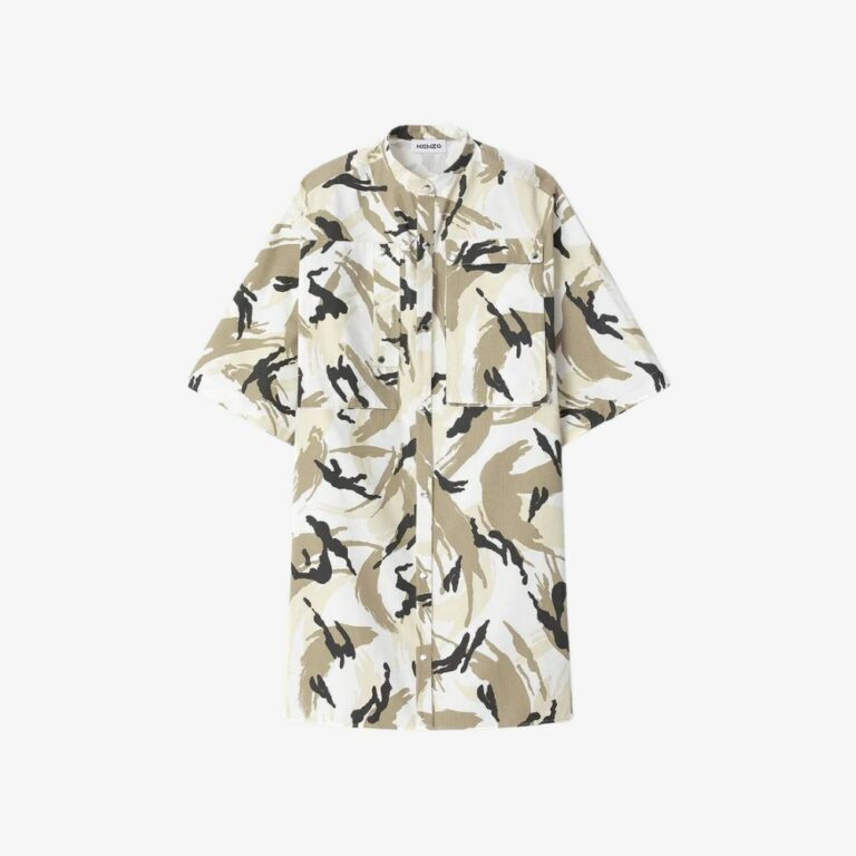 Đầm sơ mi cài nút