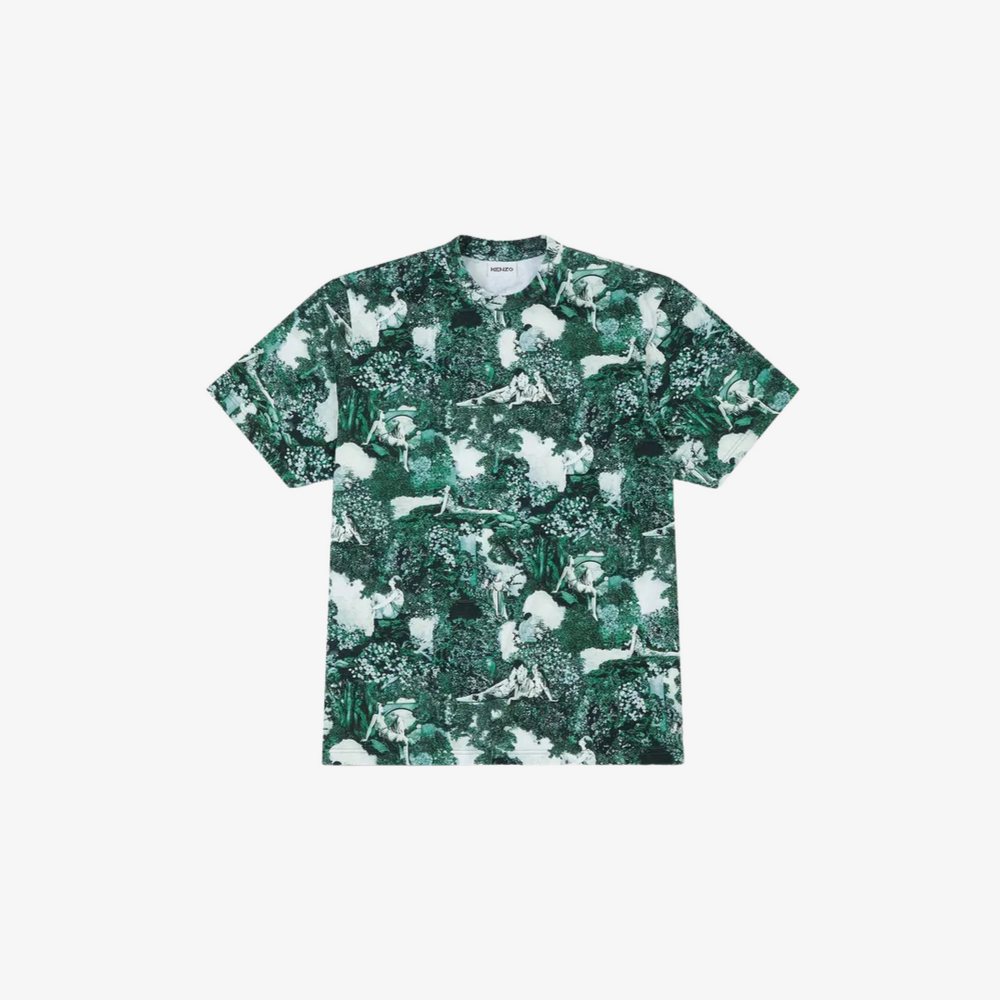 Áo thun nam họa tiết cổ điển