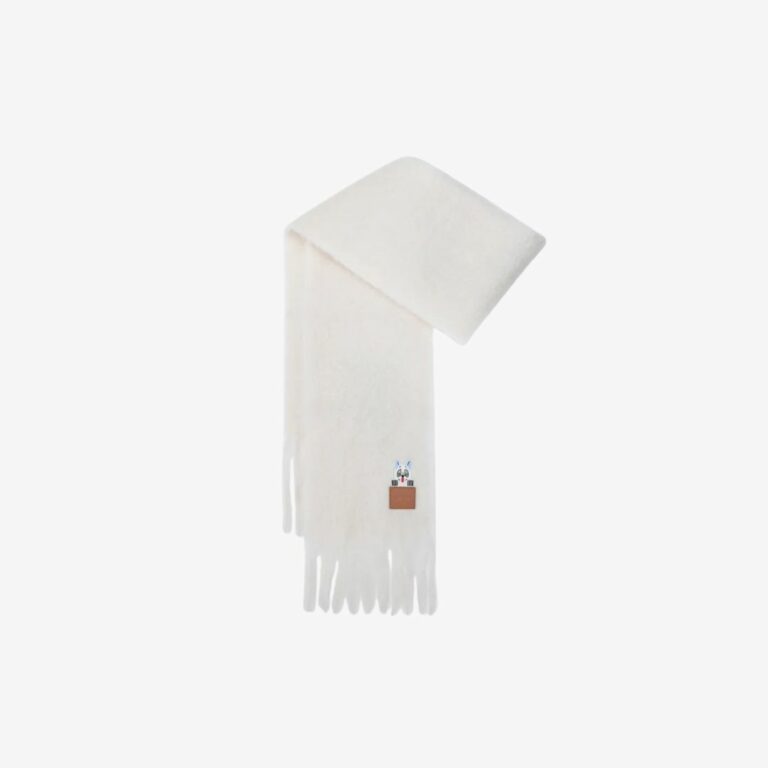 Khăn Scarf in mohair and wool blend