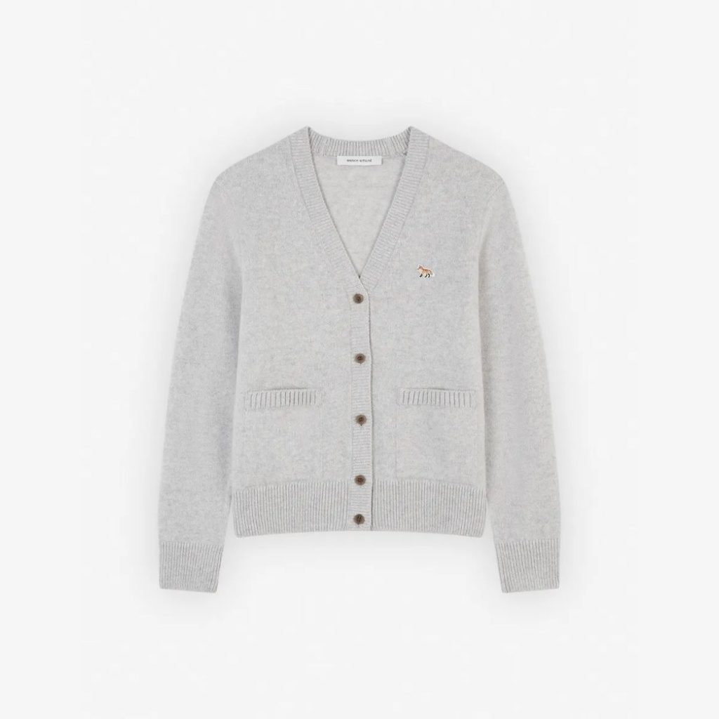 Áo Baby Fox Patch Boxy Cardigan