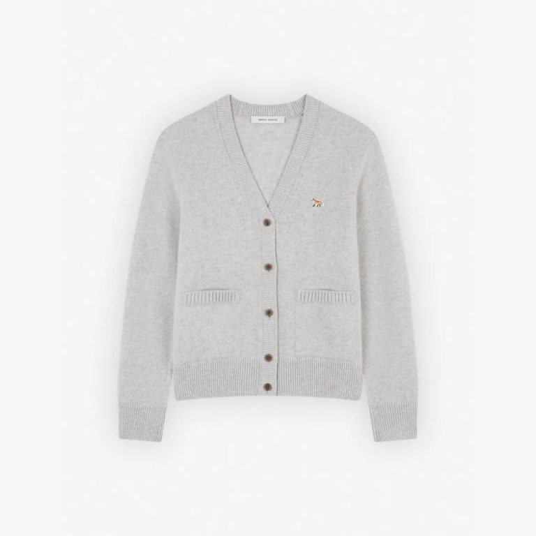 Áo Baby Fox Patch Boxy Cardigan