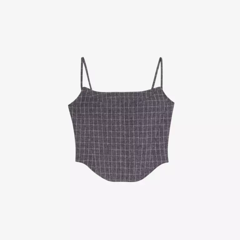 Áo họa tiết kẻ ô