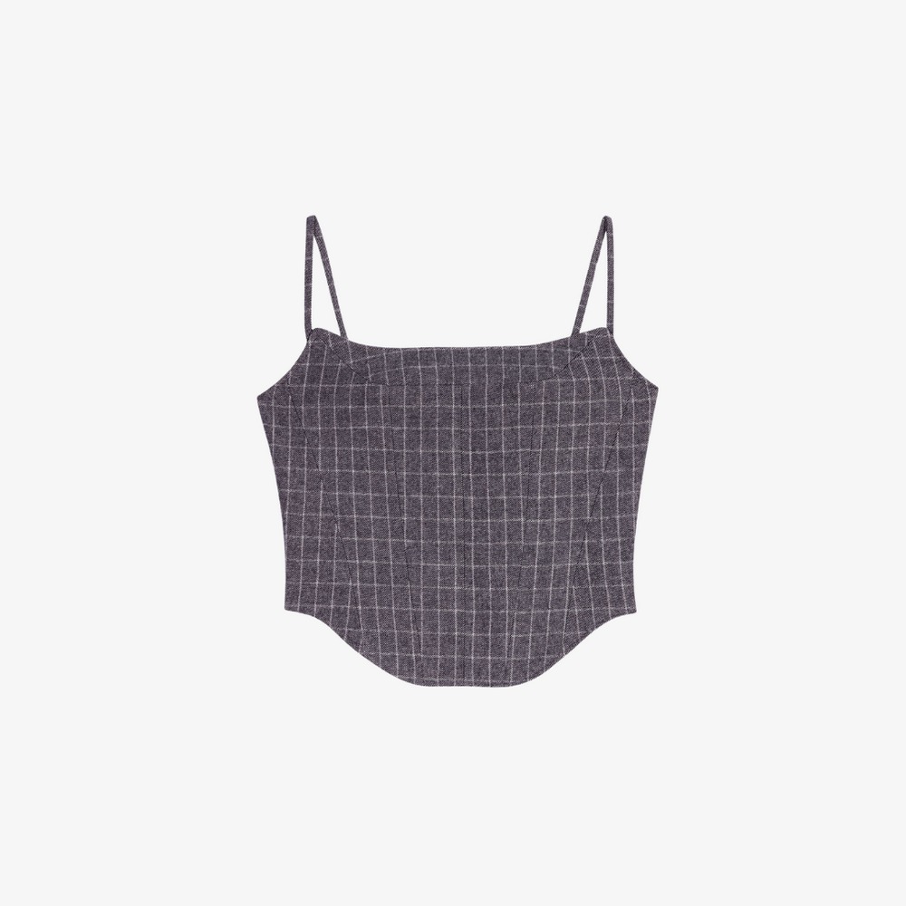 Áo họa tiết kẻ ô