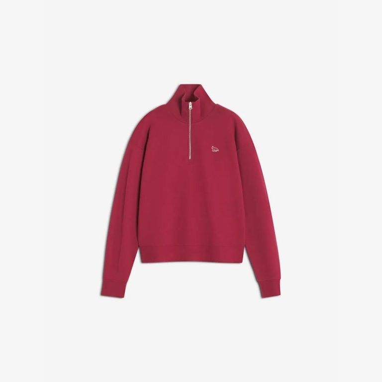 Áo sweatshirt Baby Fox khóa zip