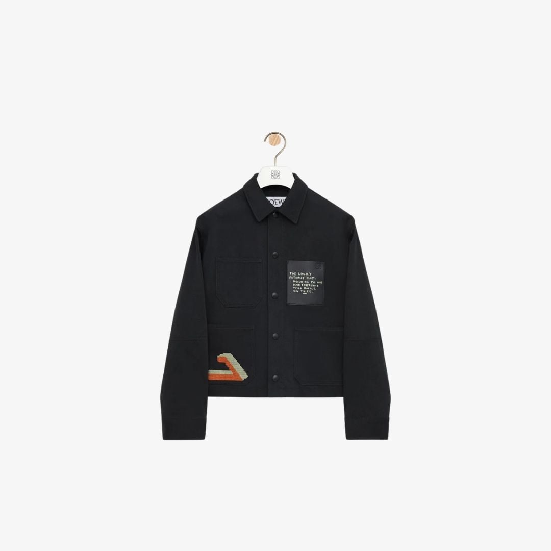 Chiến dịch LOEWE Tiền Xuân/Hè 2026 26 Áo Jacket in Cotton