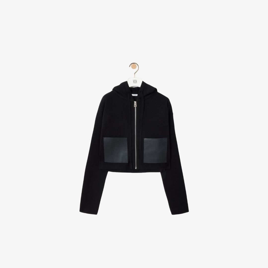 Chiến dịch LOEWE Tiền Xuân/Hè 2026 26 Áo Khoác Zip-Up Hoodie