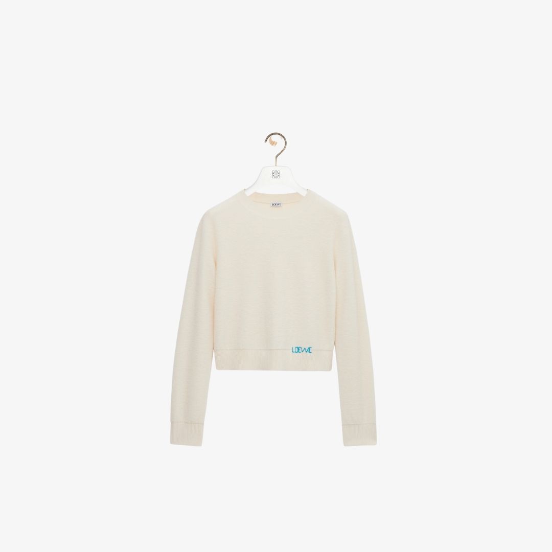 Chiến dịch LOEWE Tiền Xuân/Hè 2026 27 Áo Sweater in Wool