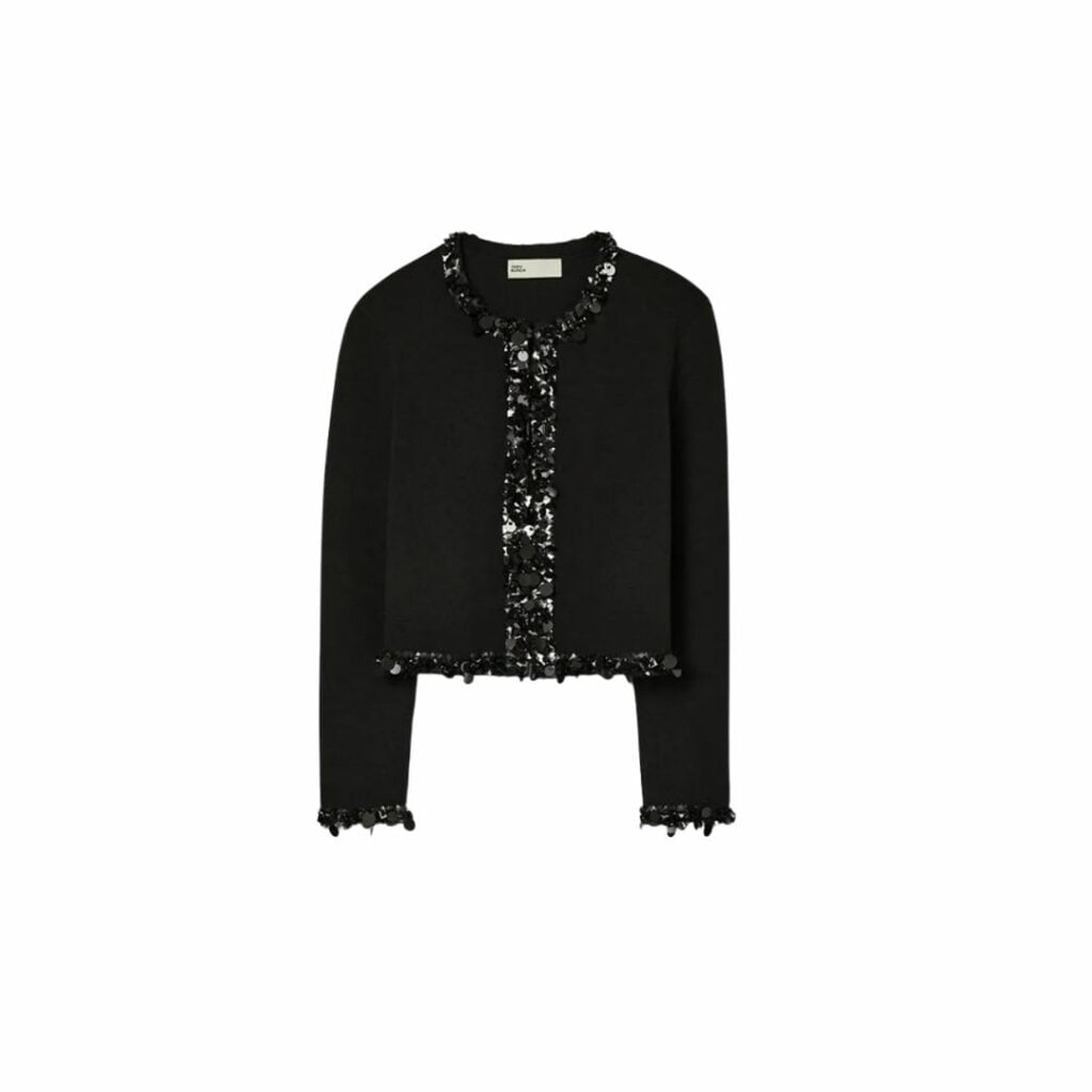 End of Season Sale | Ưu đãi cuối mùa đến 30%++ 41 Áo cardigan Embellished dáng crop