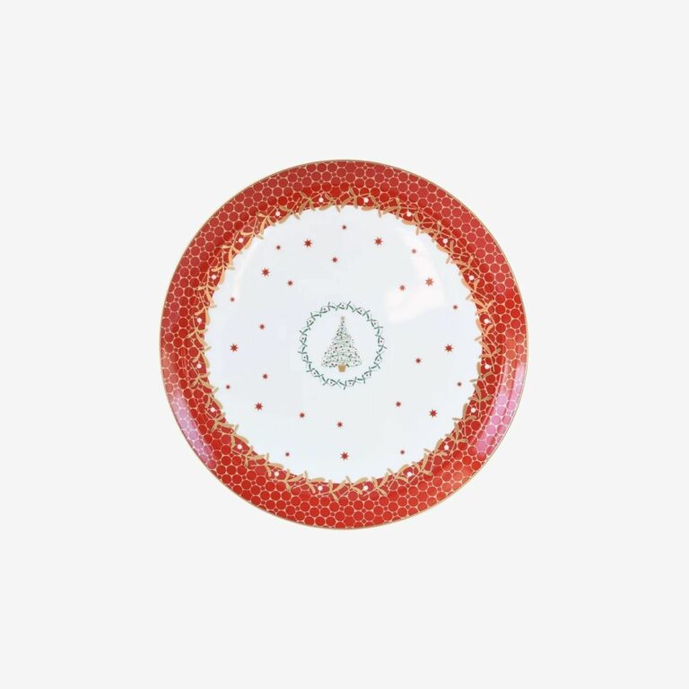 Đĩa bánh tròn Noel