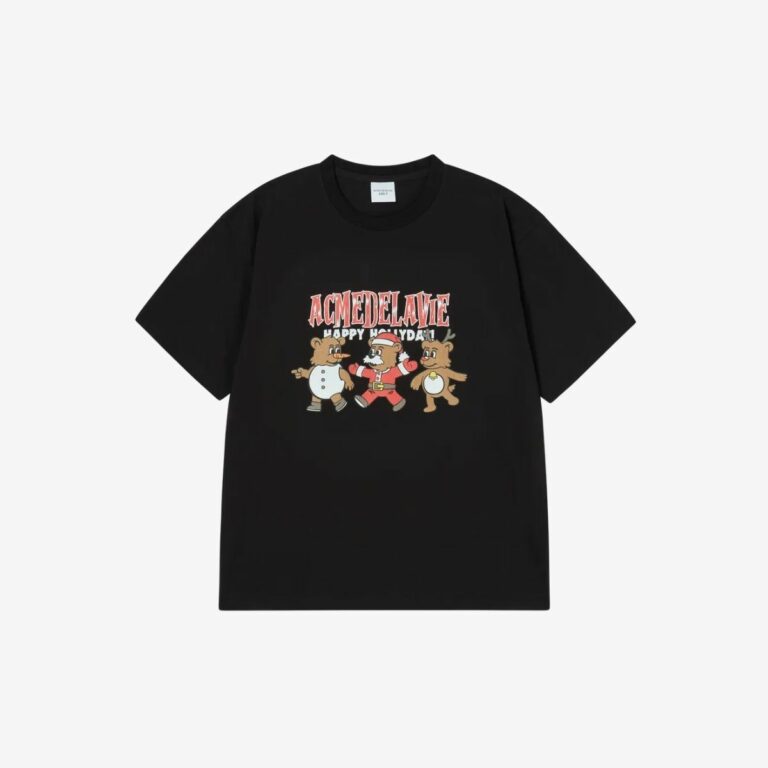 Áo thun AC Bear đen