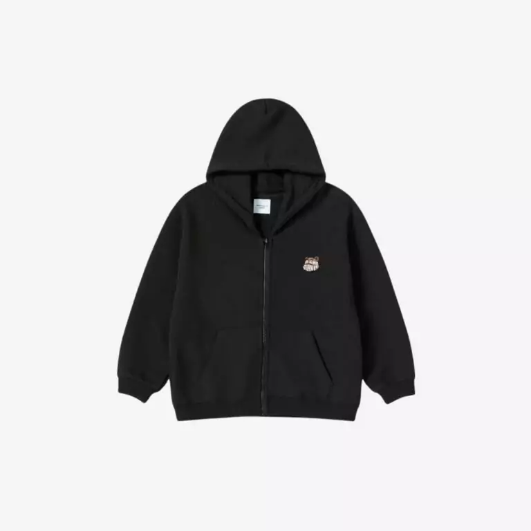 Áo hoodie kéo khóa AC Bear Wappen