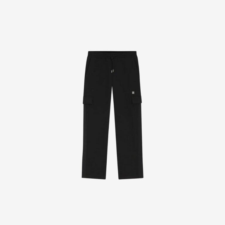 Quần sweatpants pha cotton kèm họa tiết geometric-tape