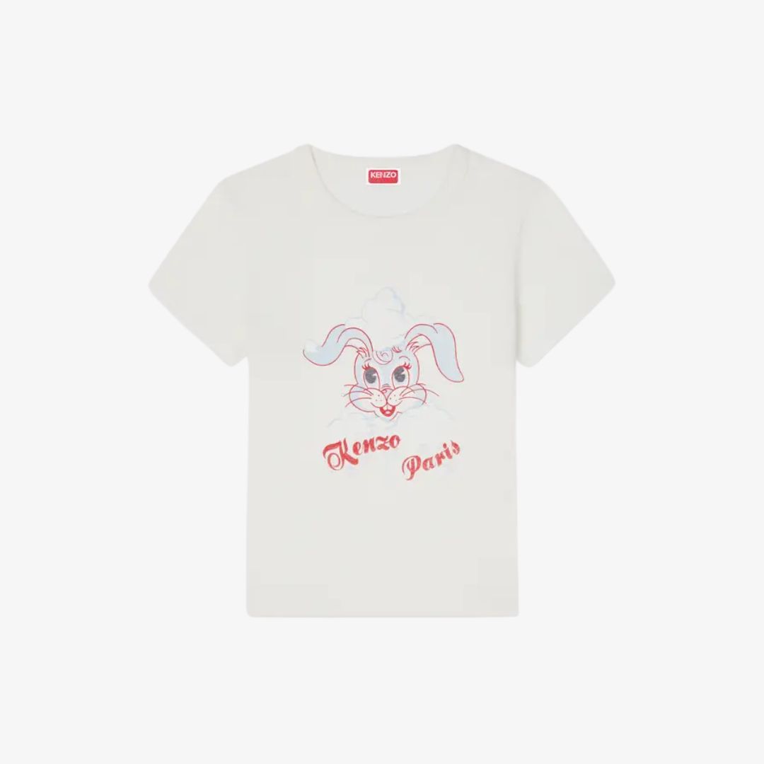 Áo thun logo KENZO Paris họa tiết thỏ K@li