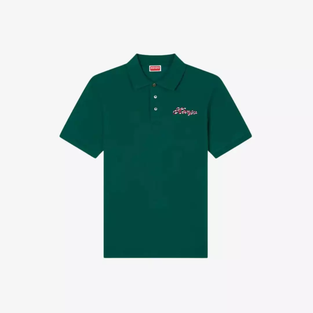 Áo polo dáng ôm thêu họa tiết mùa lễ hội